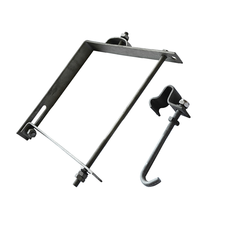 鐵質(zhì)鋼軌連接線用過軌卡子枕木固定連接線卡具